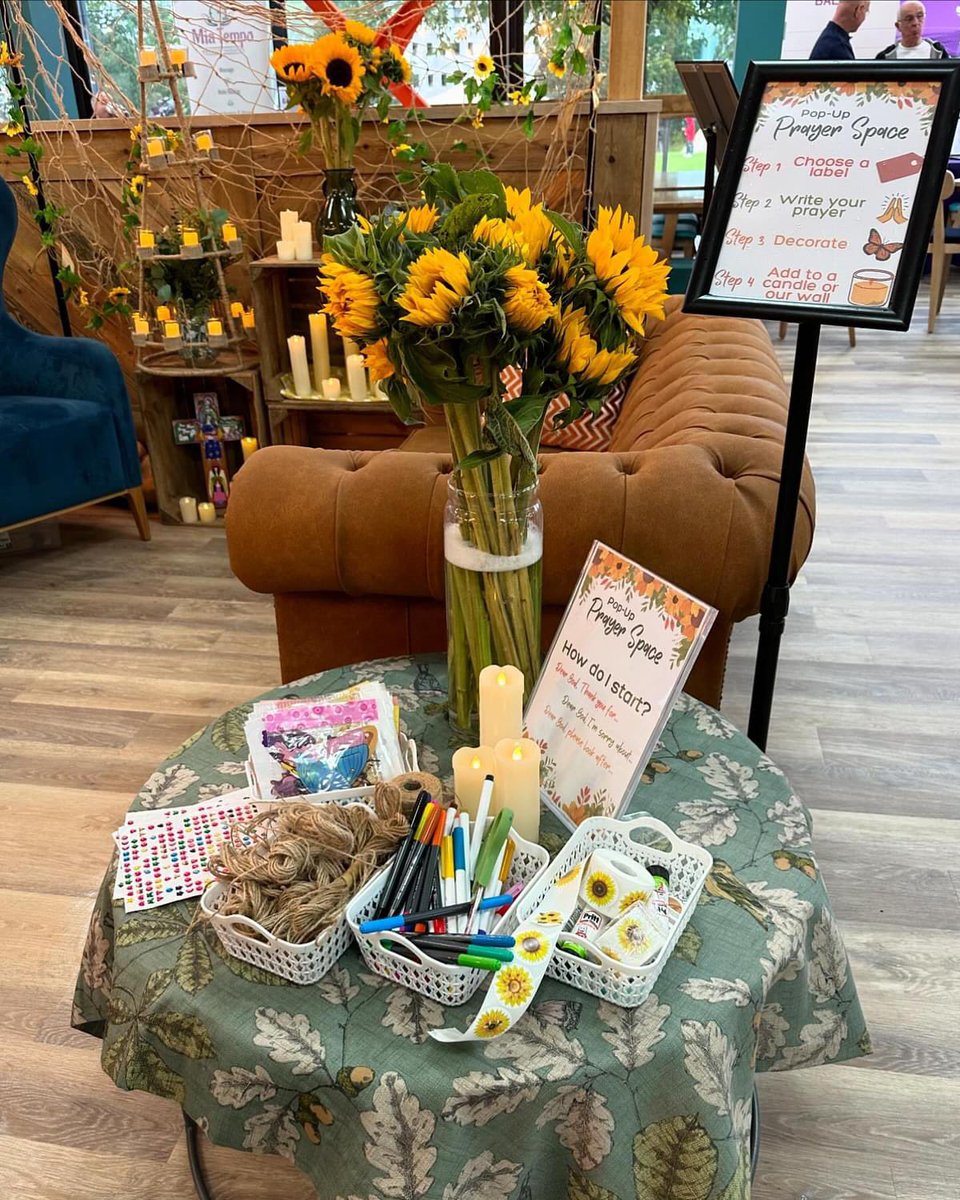 It was a real honour to support Esther and Emma this weekend creating this pop up prayer space for the Peace &amp; Mind UK festival at The Engine Rooms <a href="/birchwood_park/">Birchwood Park</a> amazing courage, strength and unity … in the perfect venue! 🥰