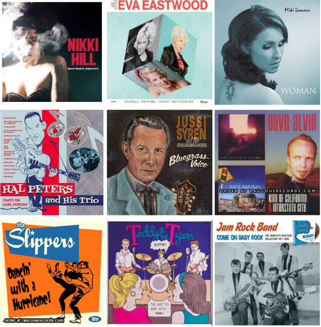 HowardRaucous's tweet photo. Roots &amp; Rockabilly CDs back in stock at Raucous Records!
https://t.co/DElxI2aAEv
• Nikki Hill • Eva Eastwood • Miki Lamarr • Hal Peters • Jussi Syren • Dave Alvin • The Slippers • Teddy &amp; The Tigers • Jam Rock Band •
Thousands more rockin' titles always in stock. https://t.co/TlqxHKfTU0