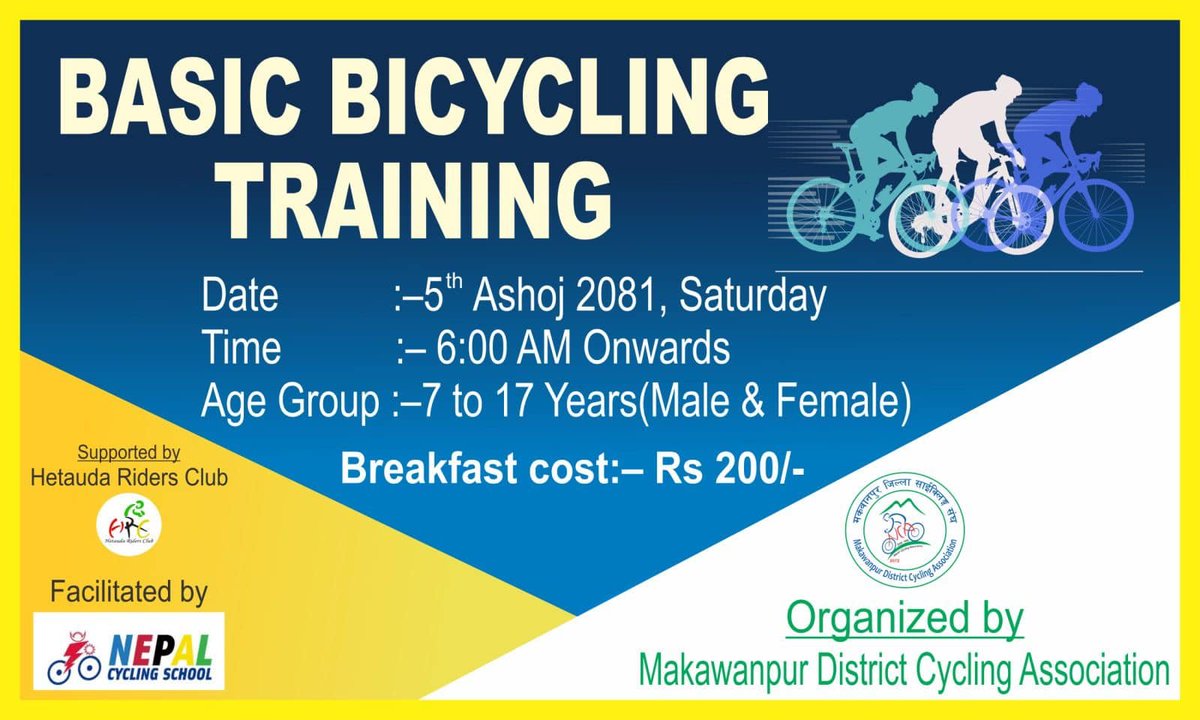 <a href="/SagarOnta/">Sagar Onta</a> <a href="/ashish_gajurel/">Ashish Gajurel</a> <a href="/karkat46/">कर्कट</a> <a href="/saralagautam1/">योगमाया  sarali</a> <a href="/Samaya290/">Samaya📀</a> <a href="/AnupKBaral/">Anup Kumarr Baral</a> <a href="/smadixit/">Sameer Mani (A) Dixit, PhD🇳🇵</a> <a href="/Bhajumahesh/">Mahesh Shrestha</a> <a href="/KarnaliRiders/">कर्णाली राईडर्स</a> <a href="/deependradc/">Deependra (DC)</a> <a href="/rupajoshi/">rupa joshi</a> <a href="/BhushanTuladhar/">Bhushan Tuladhar</a> <a href="/ktmcyclecity/">Cycle City Network Nepal</a> <a href="/CycleSuman/">Suman Rai ( साइकल सुमन)</a> <a href="/nepalcyclecity/">Nepal Cycle Society 🇳🇵🚲👥 नेपाल साइकल सोसाइटी</a> <a href="/usapkota/">Upendra Sapkota</a> <a href="/basnyatdev/">Devendra Basnyat</a> <a href="/Online_khabar/">Onlinekhabar</a> <a href="/baabajee/">बाबाजी</a> <a href="/madhavjee/">Madhav Chaulagain</a> <a href="/Storycycle/">StoryCycle</a> <a href="/MaheshwarDhaka1/">Maheshwar Dhakal</a> <a href="/gbudhathoki/">Gajendra Budhathoki ♿</a> <a href="/kanchan_jha/">Kanchan Jha</a> <a href="/prajdhan/">Prajal Pradhan @prajdhan.bsky.social</a> <a href="/narayanwagle/">narayan wagle</a> <a href="/ShahBalen/">Balen Shah</a> <a href="/Narendraphoto/">Narendra Shrestha</a> <a href="/SunitaDangol_/">𑐳𑐸𑐣𑐶𑐟𑐵 𑐜𑑄𑐐𑑀𑐮 Sunita Dangol</a> <a href="/ktm_metro/">काठमाडौँ महानगरपालिका-Kathmandu Metropolitan City</a> <a href="/aashisjo/">Aashis Joshi</a> <a href="/anilkathmandu/">Anil Giri</a> <a href="/npBritish/">British Council Nepal</a> <a href="/setopati/">Setopati</a> <a href="/sudeepshree/">Sudeep Shrestha</a> <a href="/uttambabu/">Uttam Babu Shrestha</a> <a href="/ma_rupakheti/">Maheswar Rupakheti (महेश्वर रुपाखेती)</a> <a href="/nepalkhabar/">Nepalkhabar</a> @NayaNepalEta <a href="/sanjeevuprety/">Sanjeev Uprety</a> <a href="/MOFENepal/">MOFE Nepal🇳🇵</a> <a href="/MahabirPun/">Mahabir Pun</a> <a href="/AmPyakuryal/">Amod Pyakuryal</a> <a href="/amritna/">Narayan Amrit</a> <a href="/mobilityweek/">EUROPEAN MOBILITY WEEK</a> असोज ५ गते ,शनिवार हुप्र चौर है ... #MobilityWeek <a href="/mobilityweek/">EUROPEAN MOBILITY WEEK</a>