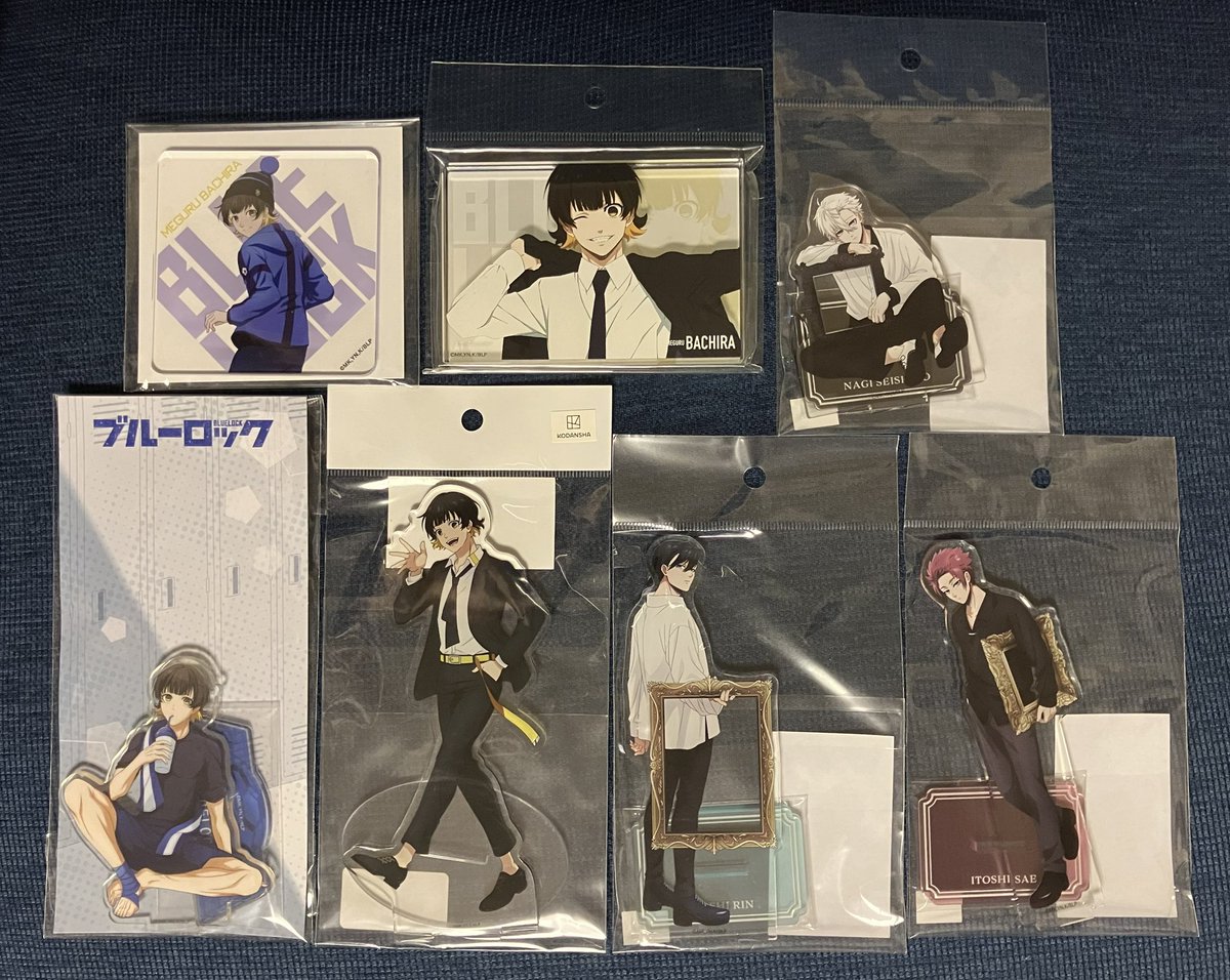 anime_jumpLV's tweet photo. 【譲渡】ハイキュー 呪術廻戦 僕のヒーローアカデミア 鬼滅の刃 サカモトデイズ ブルーロック

譲)画像のもの
(アクリルスタンド、アクリルブロック、アクリルコースター、うちわ、カレンダー、ポストカード 等)

求)定価または記載額(+送料)

ご質問等承ります
お気軽にお声かけください

↓ https://t.co/bI50vWYBTo