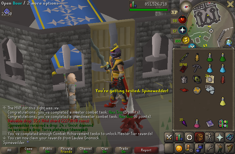 Master tier Combat Achievements reached at last!