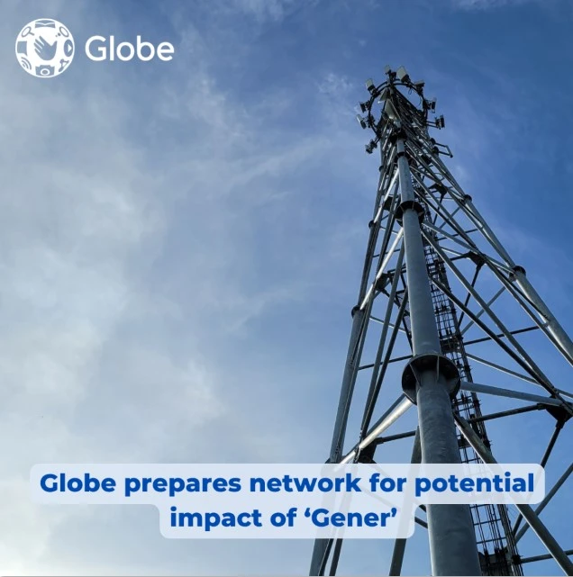 torinoracky's tweet photo. Globe Prepares Network for Potential Impact of Typhoon ‘Gener’ https://t.co/MGXNAujZri https://t.co/XgURrmYN4V