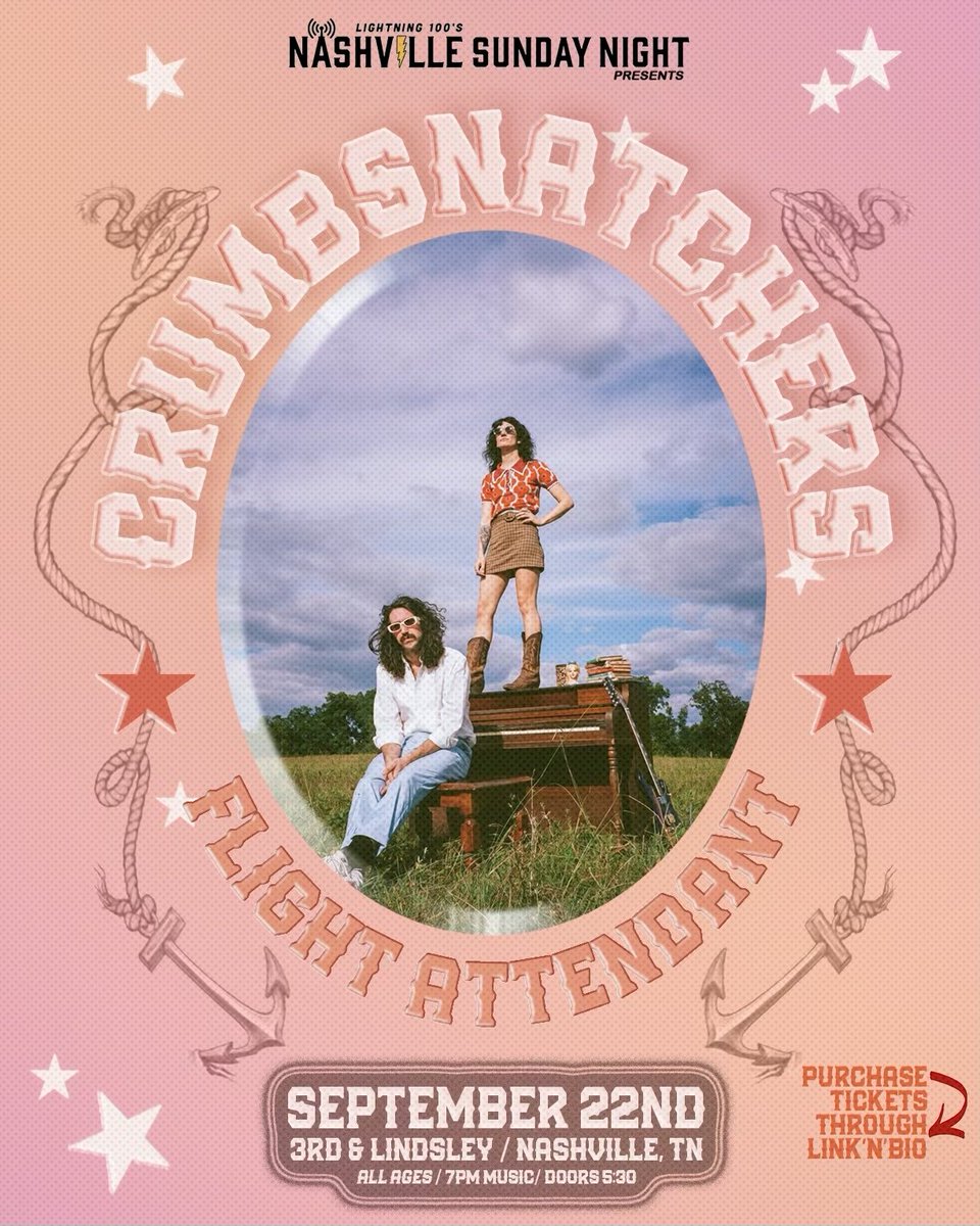 Thank you <a href="/Lightning100/">Lightning 100</a> for making us Artist of the Week! What a huge honor! We’re blushing! 😘😘🥰🥰

Tune into 100.1 to hear them playing our tunes!! Get ya tickets to our show at <a href="/3rdandLindsley/">3rd and Lindsley</a>, this Sunday night right here: bit.ly/3XMoJvZ

Love you Nashville!!