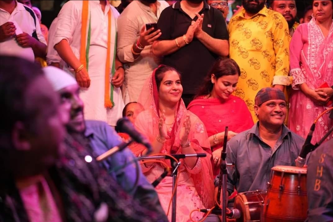 vedyodha1's tweet image. सोनीपत विधानसभा क्षेत्र के फैज़ बाजार आयोजित श्री गणपति महोत्सव में बहन समीक्षा पंवार जी ने सम्मिलित होकर अपनी सहभागिता दी। श्री गणपति बप्पा से समस्त सोनीपत वासियों के सुख-समृद्धि की 

#surenderpanwar