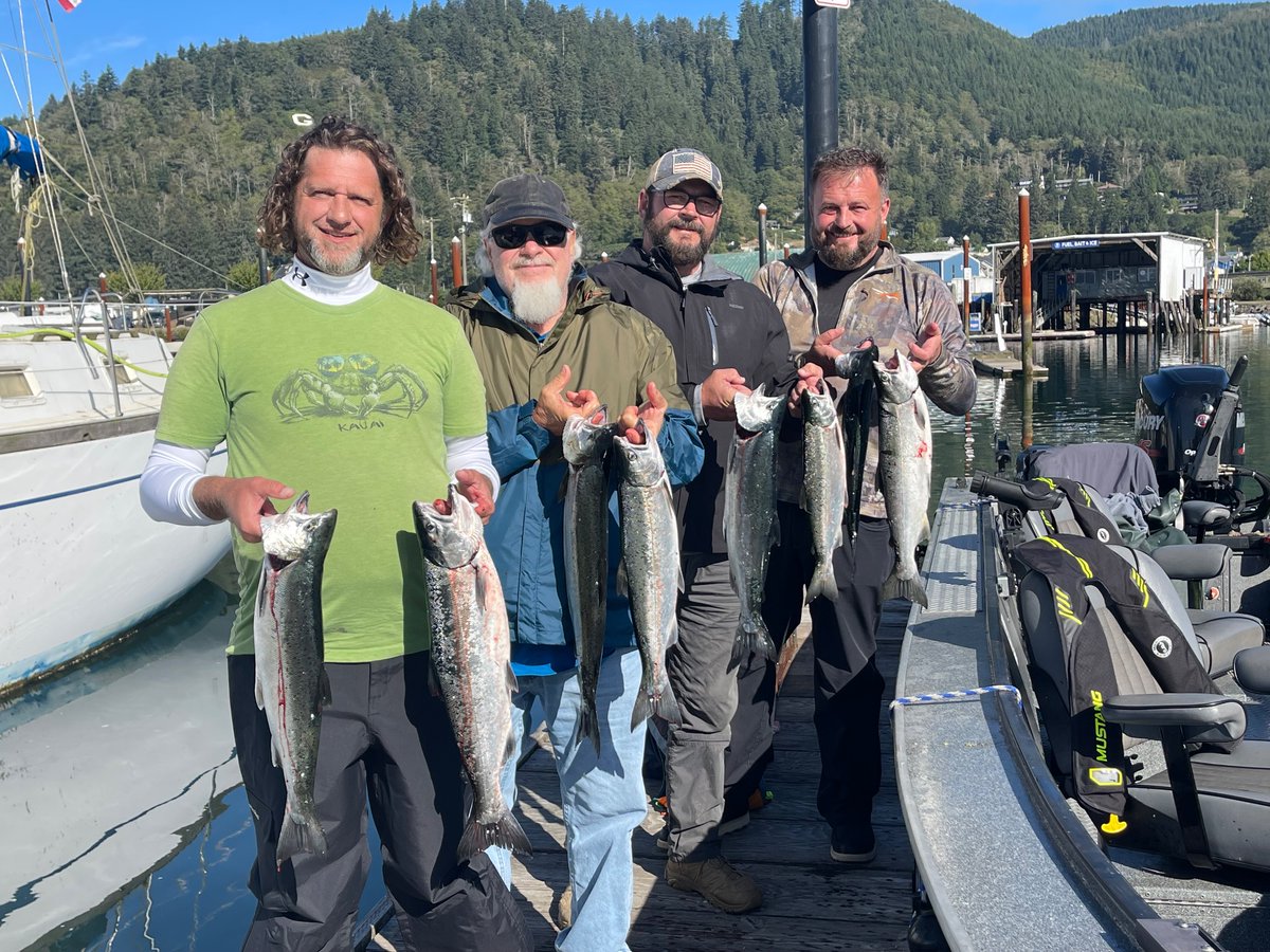 jscolees's tweet photo. Fishing and crabbing continue to be fantastic out of garibaldi 🎣🦀
Availability starting on the 22nd https://t.co/C2i69e78ev