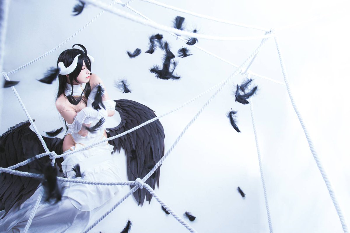 Akatsuki_bird's tweet photo. #cospaly #Overlord  #雅儿贝德 https://t.co/HIbKI73i8D