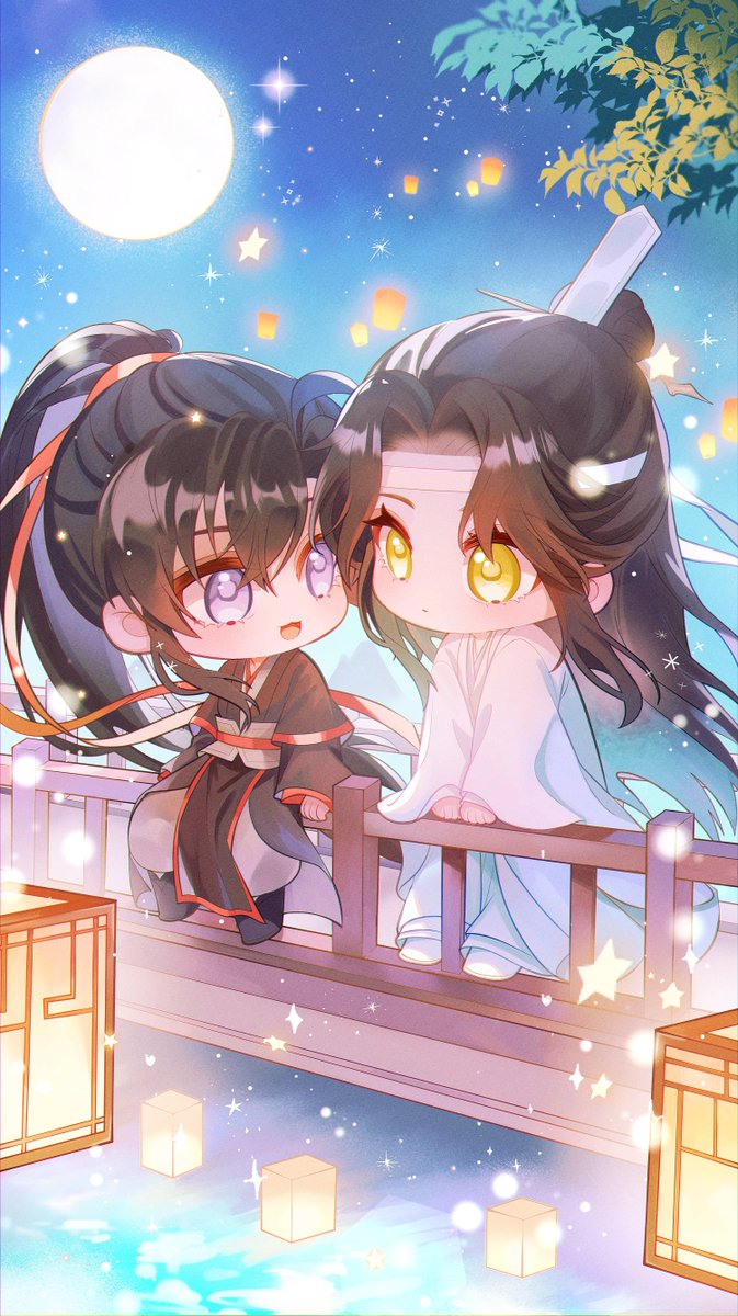 suika_LIDA's tweet photo. #魔道祖师 #MDZS #魏无羡 #蓝忘机 #wangxian #weiwuxian #LanWangji 
中秋快乐！ https://t.co/yxyVRZbkWl