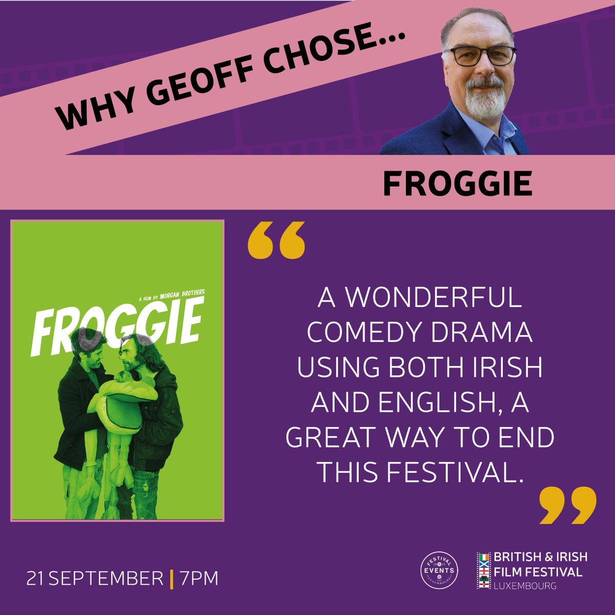 BIFFLux's tweet photo. 🎫 Tickets &amp; info https://t.co/RwKbpcye7l
❗ Don't delay - films are selling out
.
.

@IFI_Dub @culture_ireland @SeanT_OM @MorganCreative1

#bifflux #luxembourg #irishfilminstitute #cultureireland https://t.co/6DAIAe0R20