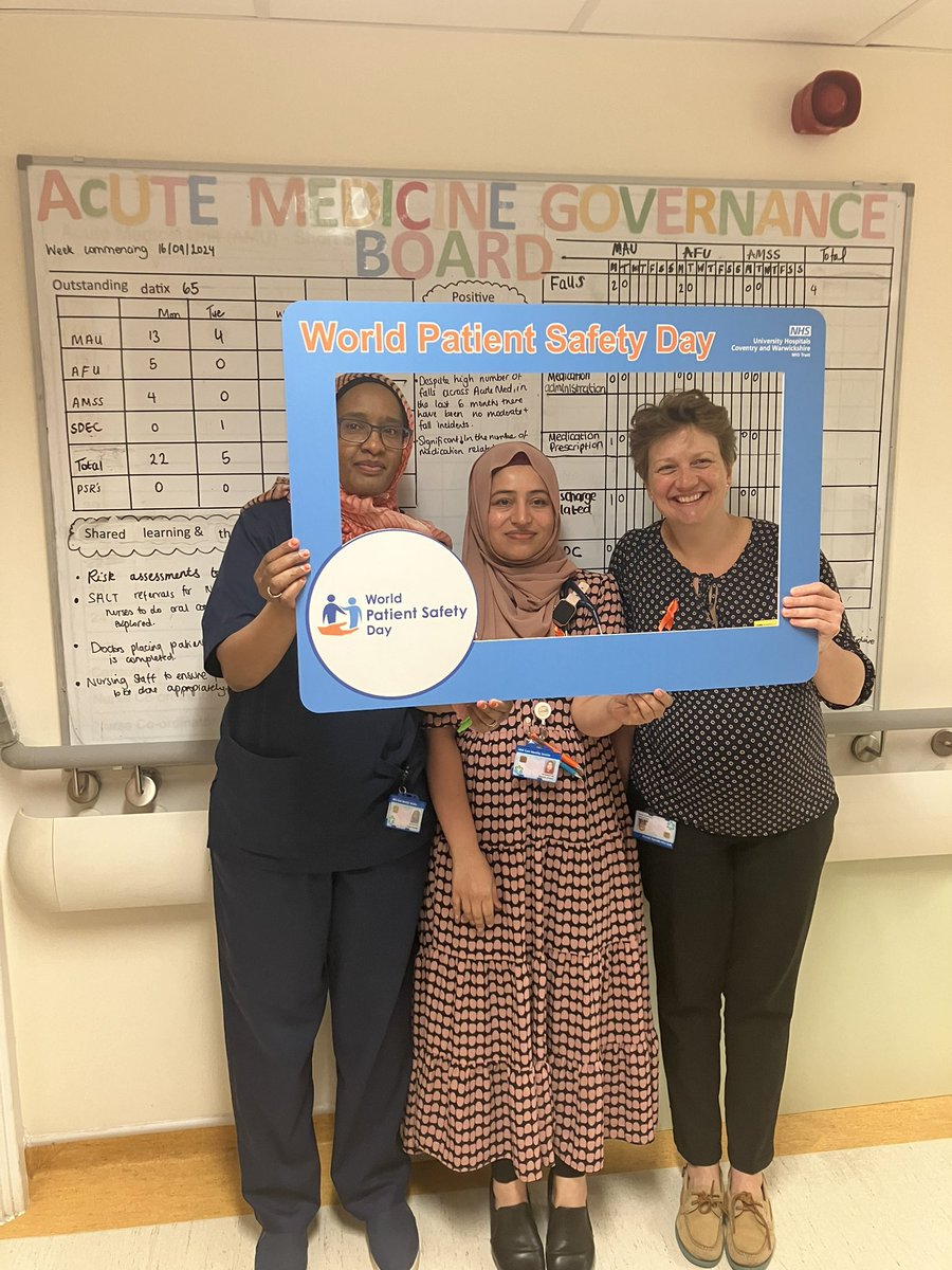 It’s #WorldPatientSafetyDay2024 and we’ve shined a spotlight on #teamAcute who implemented a daily huddle, bringing together the MDT to reflect on patient safety- what’s happened and how are we learning! Some great outputs from this… #leadership #proud #patientfirst <a href="/nhsuhcw/">UHCW NHS Trust</a>