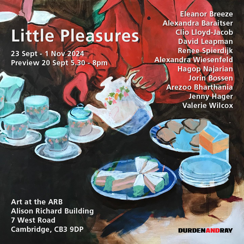 🎨 New exhibition at the Alison Richard Building

23 Sept - 1 Nov 2024
Private View 20 Sept from 17:30, all welcome!
crassh.cam.ac.uk/events/43505

An exhibition by artists from Los Angeles and Cambridge which explores deeply personal moments in time.