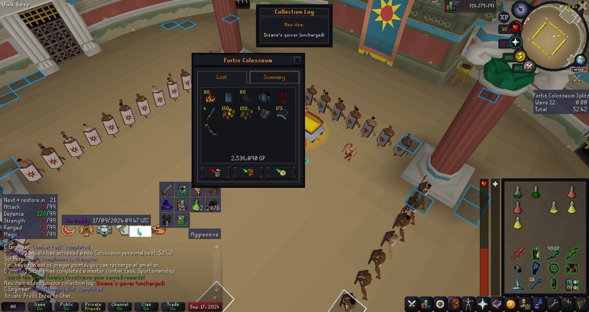 2 WEEKS AFTER GETTING MY INFERNAL CAPE I GOT MY MF QUIVER TOO BABY LETS GO