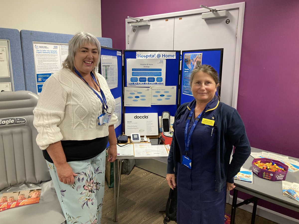 Today we get to present Hospital @ Home at our Trust Quality Improvement Show