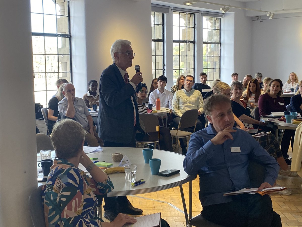 A refreshing start with morning keynote speaker from Hanna, Child Rights Specialist &amp; Programme Director, <a href="/UNICEF_uk/">UNICEF UK</a> (Iceland) 

Followed by Q&amp;A &amp; introduction to Concluding Observations with our Director &amp; Chair of ROCK Steering Group, <a href="/Ulgrid/">Juliet Harris 🧡</a> #RightsChild2024