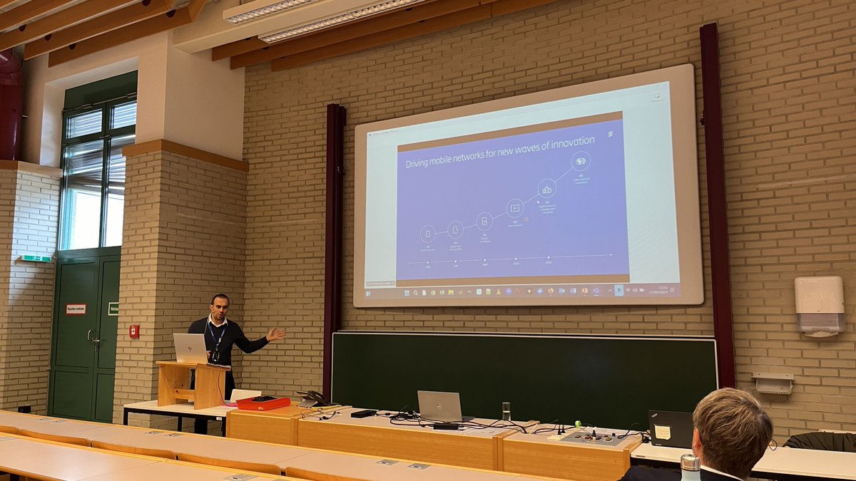 A very interesting and insightful keynote talk by Norbert Reider, Ericsson Research on "The future of connected industry: The co-design of connectivity, cloud, and application" at COST INTERACT 9th Technical Meeting.