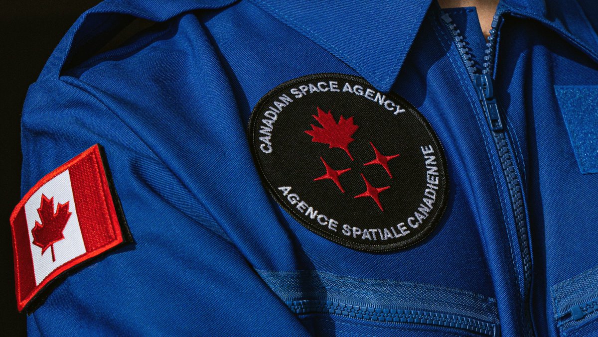 jkane's tweet image. Canada&apos;s new space logo is an instant classic