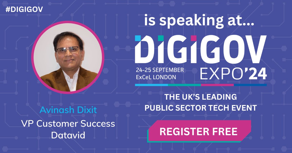 DatavidML's tweet image. 🔔 Datavid is gearing up for an enlightening session at @DigiGovExpo in London on September 25th!

⏰ 14:15 - 14:35 BST - Avinash Dixit will unveil the #UnifiedDataLayer, a revolutionary approach to tackling data fragmentation.

Meet us at the stand C4: datav.id/3Xj7Icl