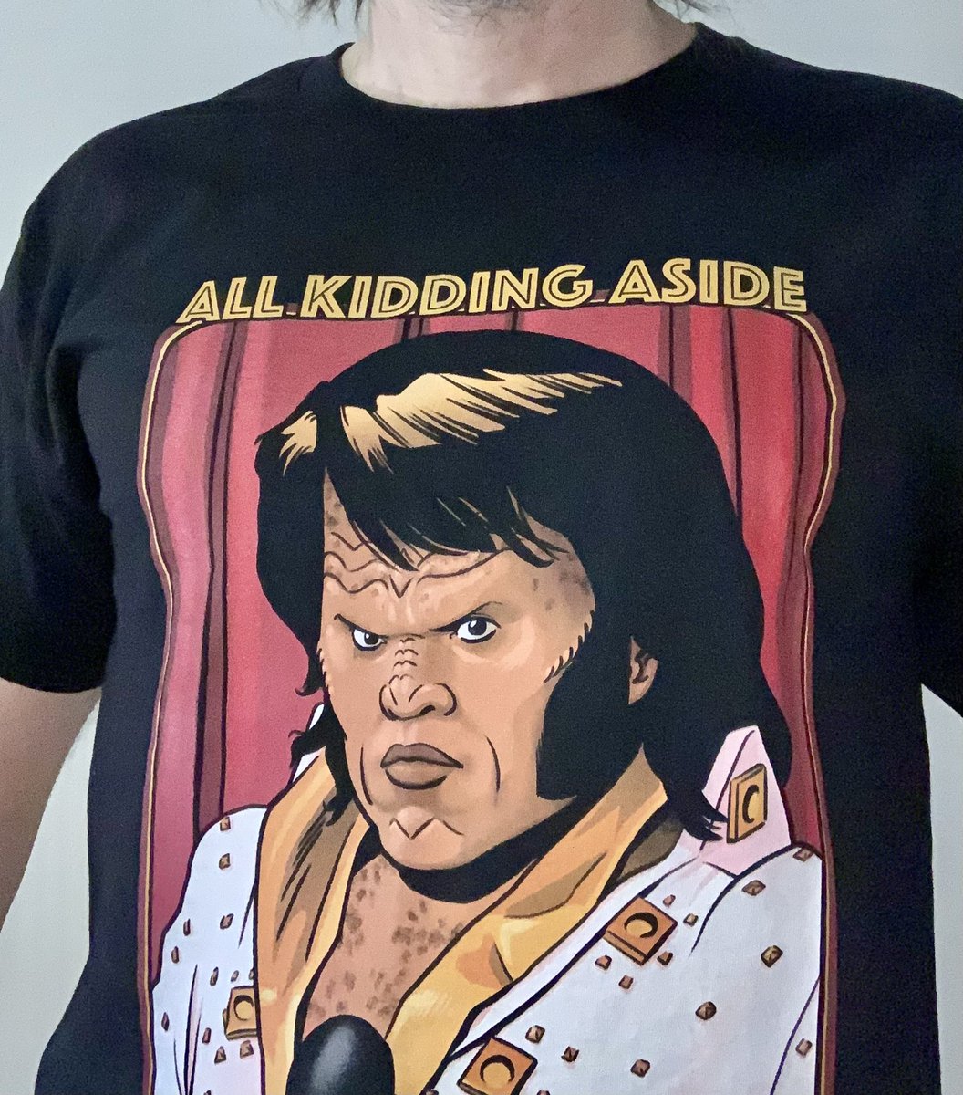 David Cabeza (@kashinorei) on Twitter photo Yesterday I received this fantastic #theorville All kidding aside #tshirt by <a href="/customink/">Custom Ink</a> with #bortus dressed as #elvis as seen on S3 finale! 🔥🔥🔥 Thanks <a href="/ElyseHargreaves/">Elyse Hargreaves</a> and <a href="/pranakasha/">Pranakasha Matt --- Star Trek Cello Guy</a> for sending me this awesome tee! ❤️ #bortus #moclan #scifi #petermacon Yesterday I received this fantastic #theorville All kidding aside #tshirt by <a href="/customink/">Custom Ink</a> with #bortus dressed as #elvis as seen on S3 finale! 🔥🔥🔥 Thanks <a href="/ElyseHargreaves/">Elyse Hargreaves</a> and <a href="/pranakasha/">Pranakasha Matt --- Star Trek Cello Guy</a> for sending me this awesome tee! ❤️ #bortus #moclan #scifi #petermacon