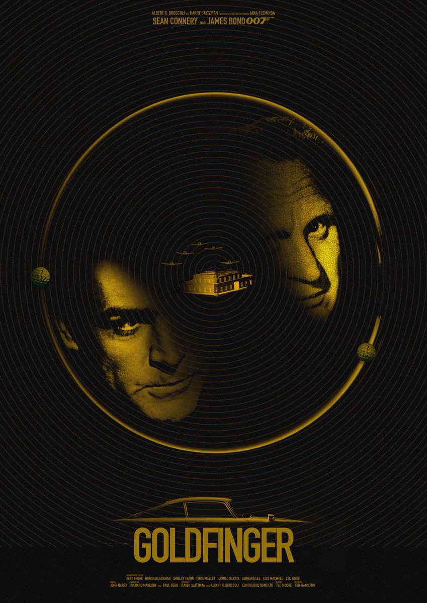 bartnikp23's tweet photo. #60yearsofgoldfinger #60ldfinger alternative movie posters by Przemek Bartnik https://t.co/4qKjg3D7aR