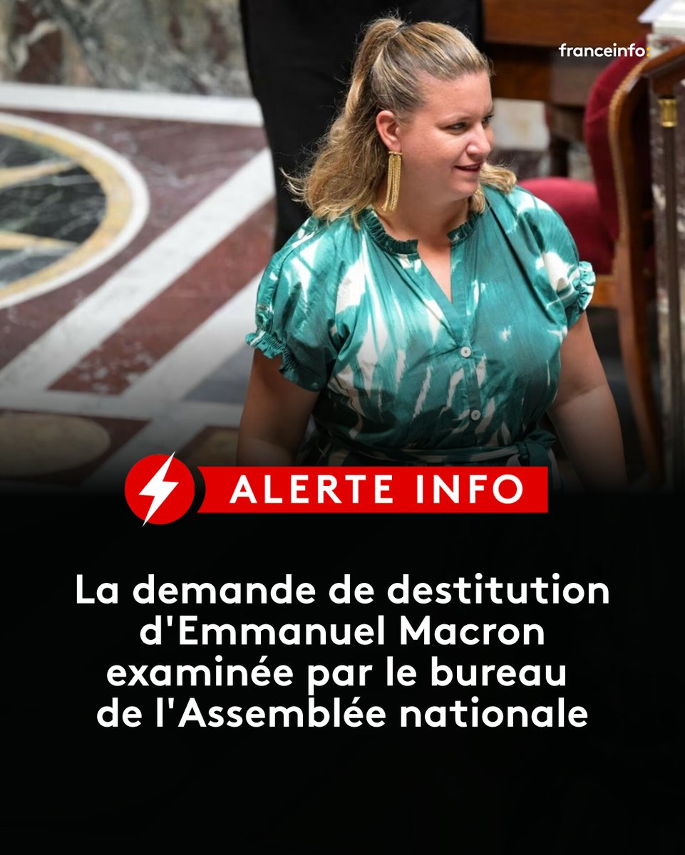 ⚡️ ALERTE INFO

Cette procédure, déposée par La France insoumise, a été adoptée par 12 voix contre 10.