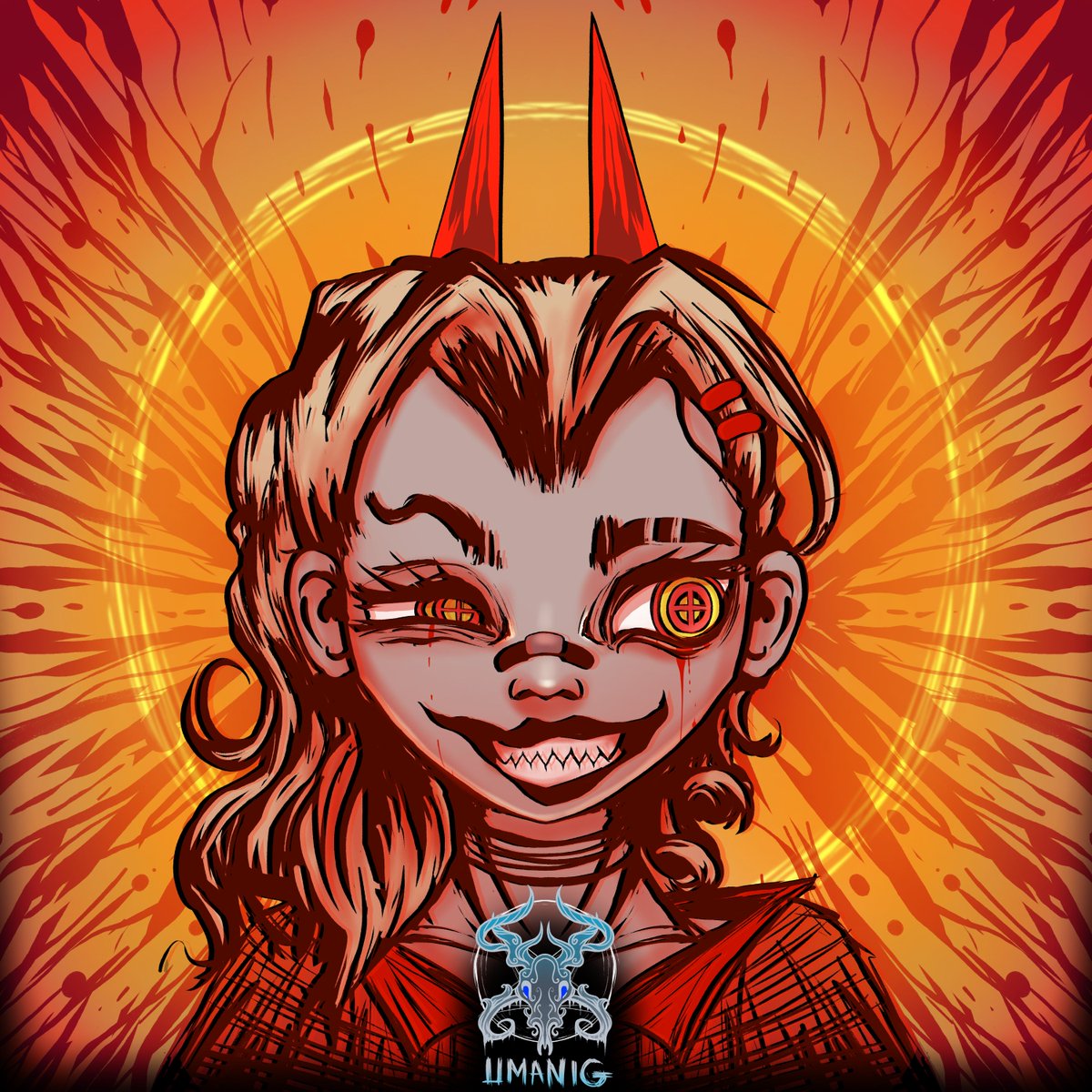 Chainsaw man - Power - 2023
deviantart.com/umanig/art/Cha…
*
*
*
#art #digitalart #drawing #ilustration #digitaldrawing #dibujo #digitalartist #girls #scars #humanartist #characterart #illustration #girlsillustration #horror #chainsawman  #chainsawmanfanart #fanart #Power