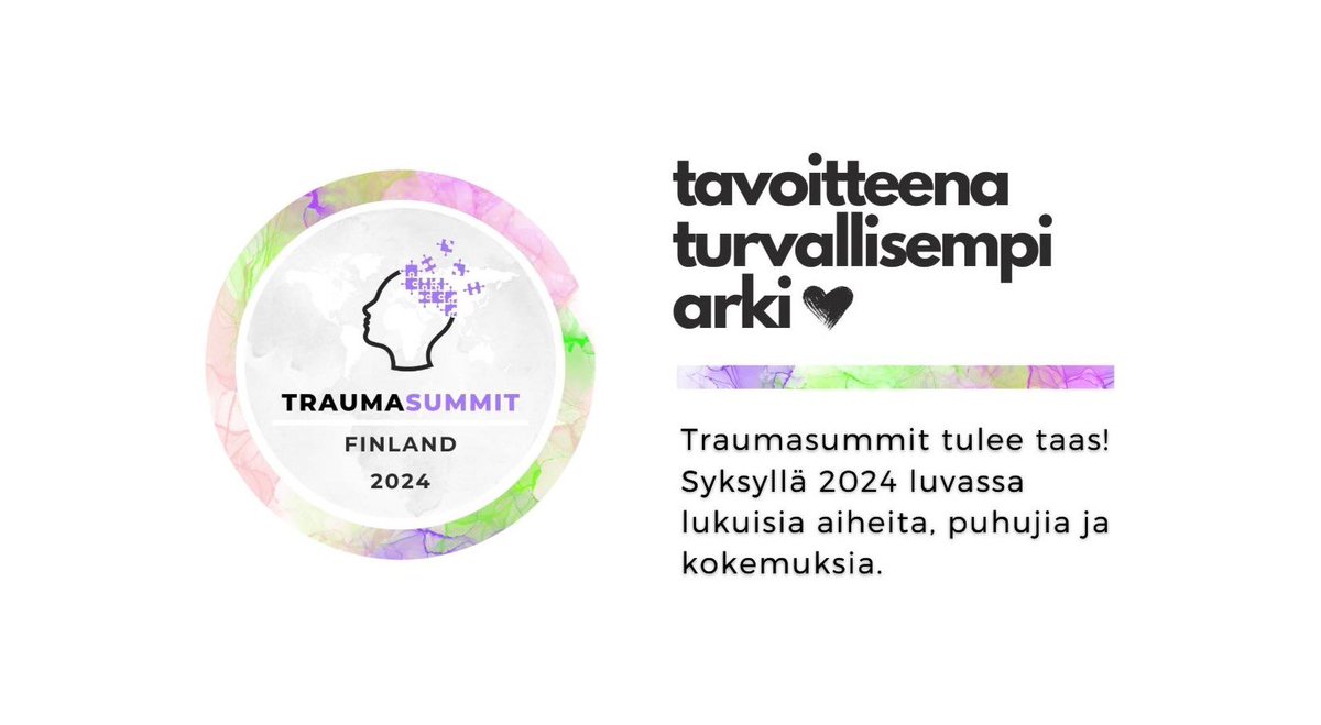 Muistathan, että voit halutessasi liittyä uutiskirjeemme tilaajaksi verkkosivumme kautta iloajatoivoa.fi Julkaisemme tulevan TraumaSummit 2024 tapahtuman tiimoilta vielä pari kirjettä, muina aikoina kirjeitä tulee 2-3 vuodessa.
