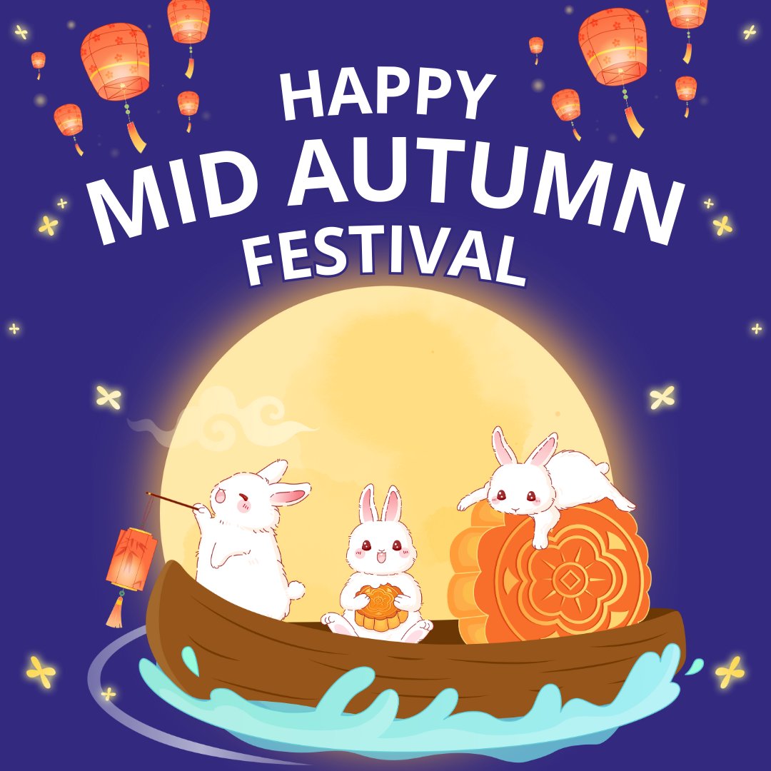 Also known as Moon festival. Celebrated around East and Southeast Asia, it is a time for families to get together. Moon cakes and lanterns are also part of the celebration. 🥮🎑🎆 #MoonFestival #MidAutumnFestival