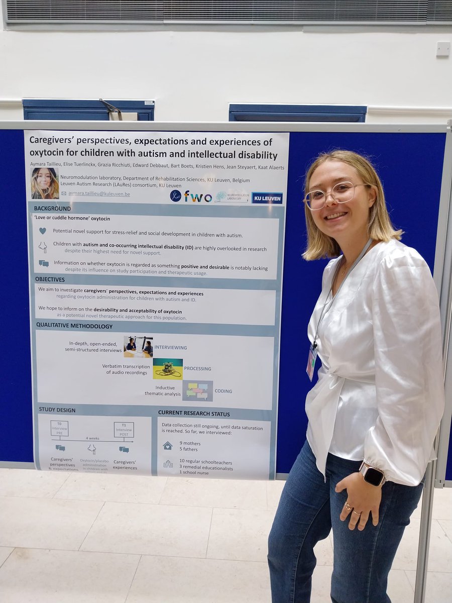 Neuromodulation Laboratory (@neuromodlab_kul) on Twitter photo Last week Aymara Taillieu attended the Autism Research (ARCH) Showcase 2024 at <a href="/KingsIoPPN/">Institute of Psychiatry, Psychology & Neuroscience</a> <a href="/SGDPCentreKCL/">SGDP Centre KCL</a> <a href="/KingsCollegeLon/">King's College London</a> ! β It was a great opportunity to exchange ideasπ‘with other early-career researchers π©βπin the field of autism and qualitative research. π€ Last week Aymara Taillieu attended the Autism Research (ARCH) Showcase 2024 at <a href="/KingsIoPPN/">Institute of Psychiatry, Psychology & Neuroscience</a> <a href="/SGDPCentreKCL/">SGDP Centre KCL</a> <a href="/KingsCollegeLon/">King's College London</a> ! β It was a great opportunity to exchange ideasπ‘with other early-career researchers π©βπin the field of autism and qualitative research. π€
