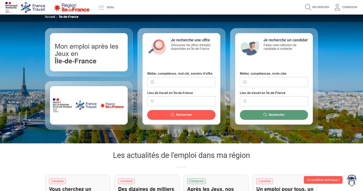 France Travail Île-de-France tweet media