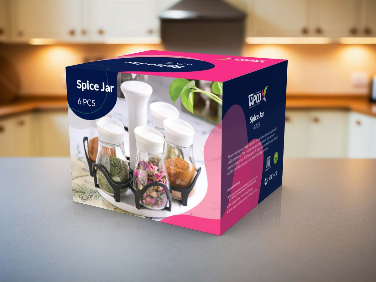 PackshoGraphics's tweet image. Print and Packaging Design for Tapco Rotary Spice Jar Holder
#SpiceJar #TuckEndBox #Homeware #Kitchenware
packsho.com/?p=1521