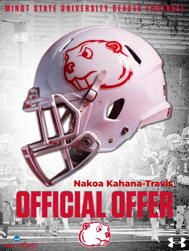 Nakoa Kahana travis ⭐️ (@nakoaakkt) on Twitter photo So very blessed and honored to receive my 4th offer from Minot state university! <a href="/Coach_D_Mac/">Darryl McBride Jr</a> <a href="/BrandonHuffman/">Brandon Huffman</a> <a href="/GregBiggins/">Greg Biggins</a> So very blessed and honored to receive my 4th offer from Minot state university! <a href="/Coach_D_Mac/">Darryl McBride Jr</a> <a href="/BrandonHuffman/">Brandon Huffman</a> <a href="/GregBiggins/">Greg Biggins</a>
