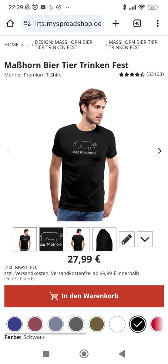 Es geht auch ohne #Dirndl!

Trage zum #Oktoberfest das Maßhorn! 🍻

clevere-shirts.myspreadshop.de/ma%C3%9Fhorn+b…