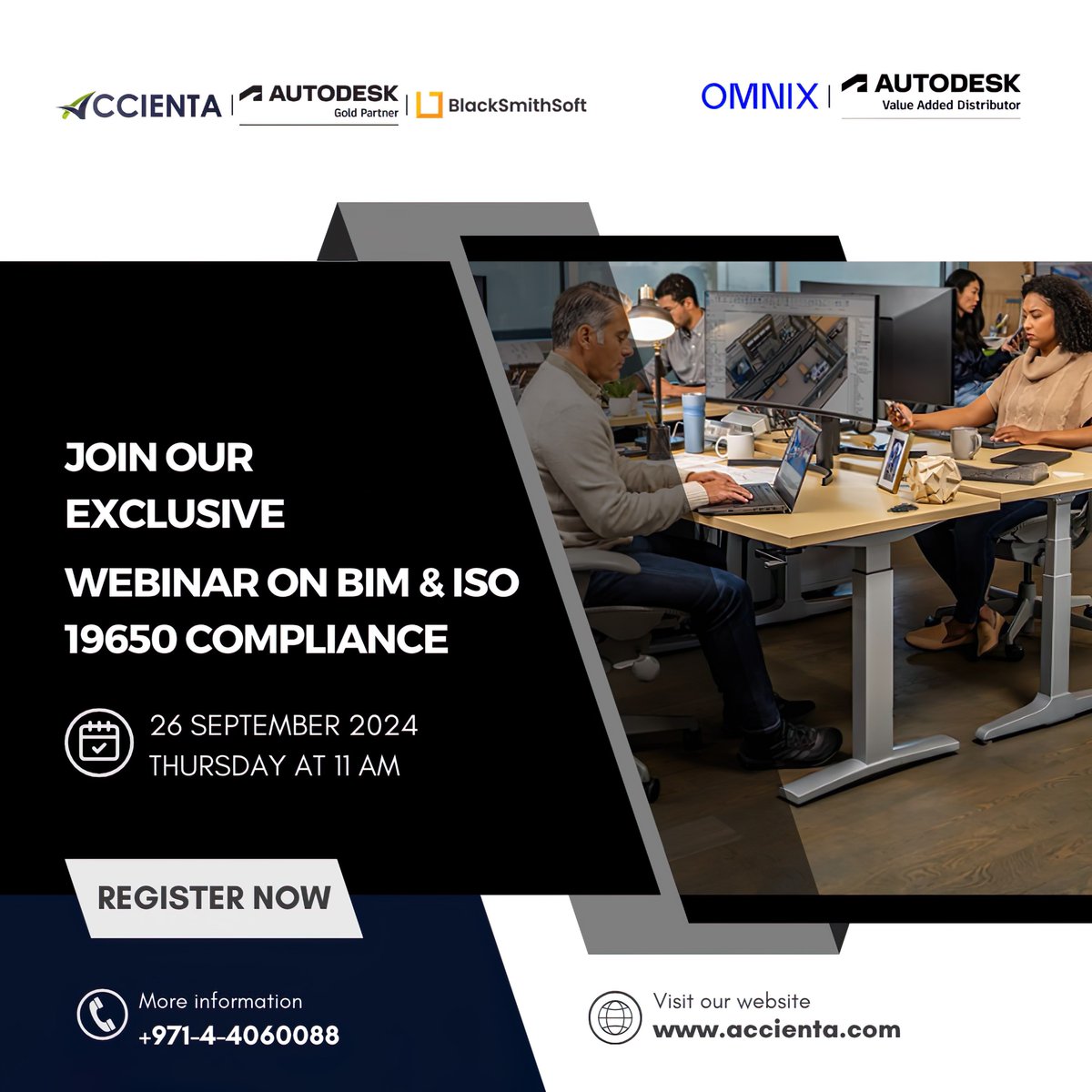 blacksmithsoft1's tweet photo. Interested in adopting #BIM guidelines that align with #ISO19650 with some free templates? Join us on Thursday, September 26th at 11am UAE / 9am in C. Europe. Secure your spot now: https://t.co/Tsh9Pxypfb #autodeskconstructioncloud #revit #BEP https://t.co/KB2tcB6M9F