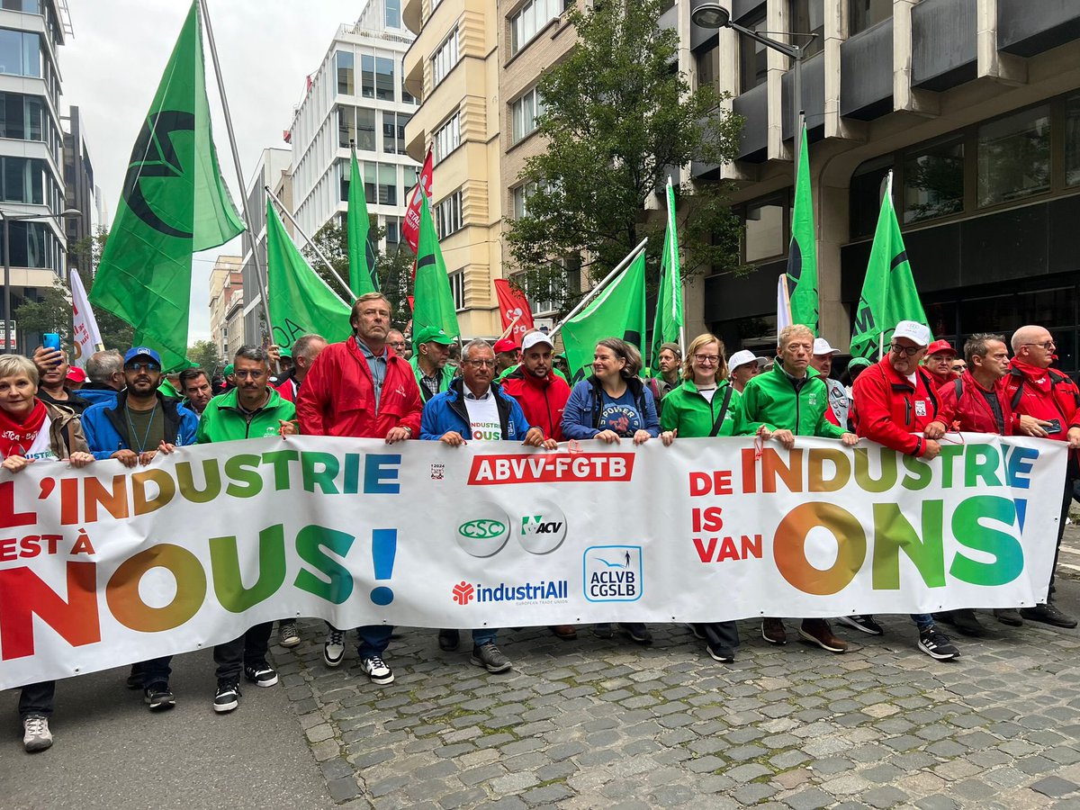 Jude_KD's tweet photo. Excellent intervention on @lapremiere from @MarieHeleneSka this morning reiterating our demands yesterday: urgent need for an industrial deal with social conditionalities to guarantee #GoodIndustrialJobs
@industriAll_EU https://t.co/bF5M7bm3z3
