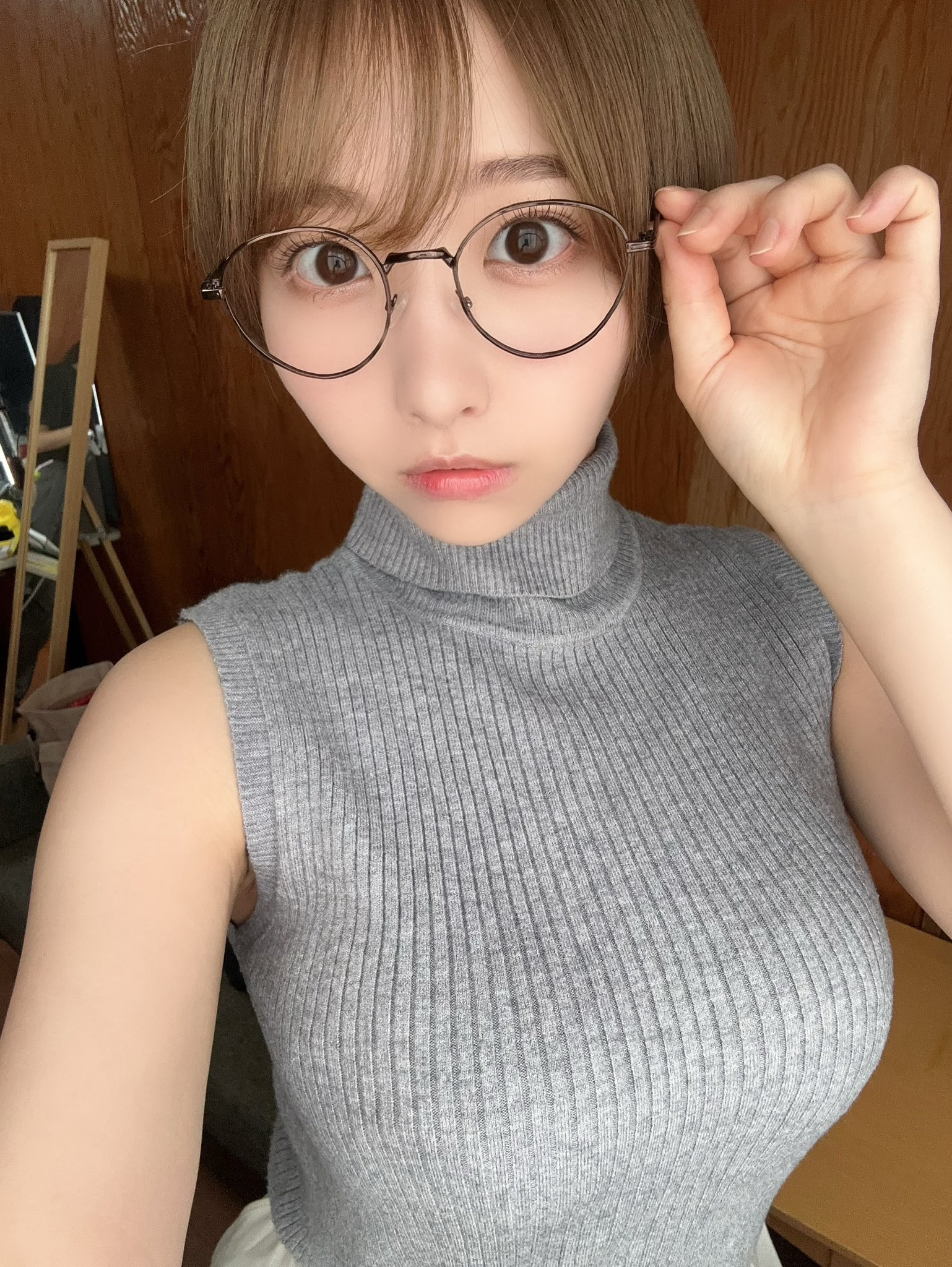 地味 メガネ おっぱい 