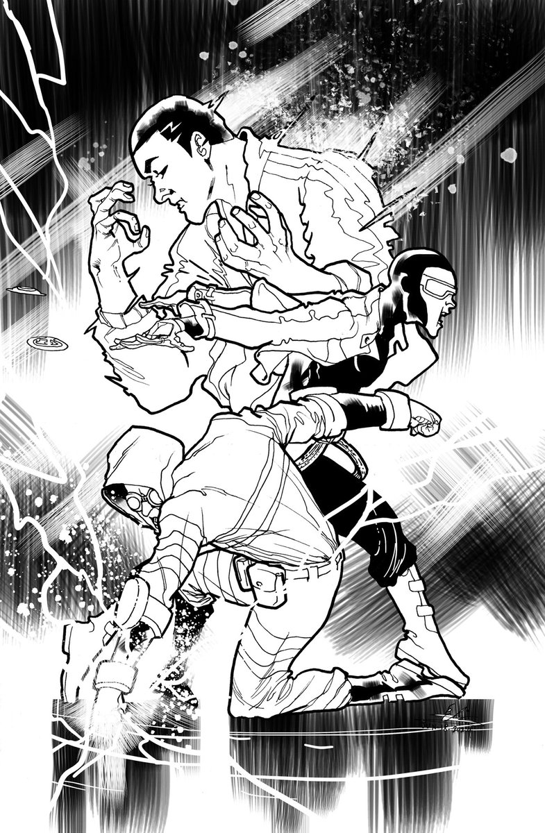 BRAND NEW THE FORMULA @theformulacomic poster for LA Comic Con 2024 <a href="/comicconla/">Los Angeles Comic Con</a> ⚡️ featuring Thunderstorm, Brigadier and Nathan Rhodes!

Catch volumes 1 &amp; 2 and our brand new merch on the convention floor at LACC24 October 4-6th 🐙 📚🔥

#comicco #digitalart #comics #ads #psa