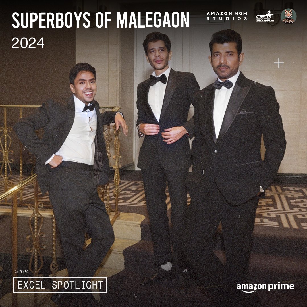excelmovies's tweet photo. From Malegaon to Toronto, our Superboys spotted at @TIFF_NET #SuperboysOfMalegaon #ExcelSpotlight

@AmazonMGMStudio @PrimeVideoIN #AdarshGourav @vineetkumar_s @ShashankSArora #MuskkaanJaferi #ManjiriPupala #RiddhiKumar #AnujDuhan @pallavsingh #SaqibAyub @kagtireema #ZoyaAkhtar @ritesh_sid @FarOutAkhtar #ShaikhNasir @varungrover @J10kassim @vishalrr #AngadDevSingh #KartikShah #SejalDeshpande #ShreyasKhedekar #AnandSubaya @chouhanmanoj82 #SwapnilSSonawane #SallyWhite #BhawnaSharma @SachinJigarLive #NandiniShrikent #KaranMally #AvanContractor #DianneCommissariat #Teasemakeup @tigerbabyfilms