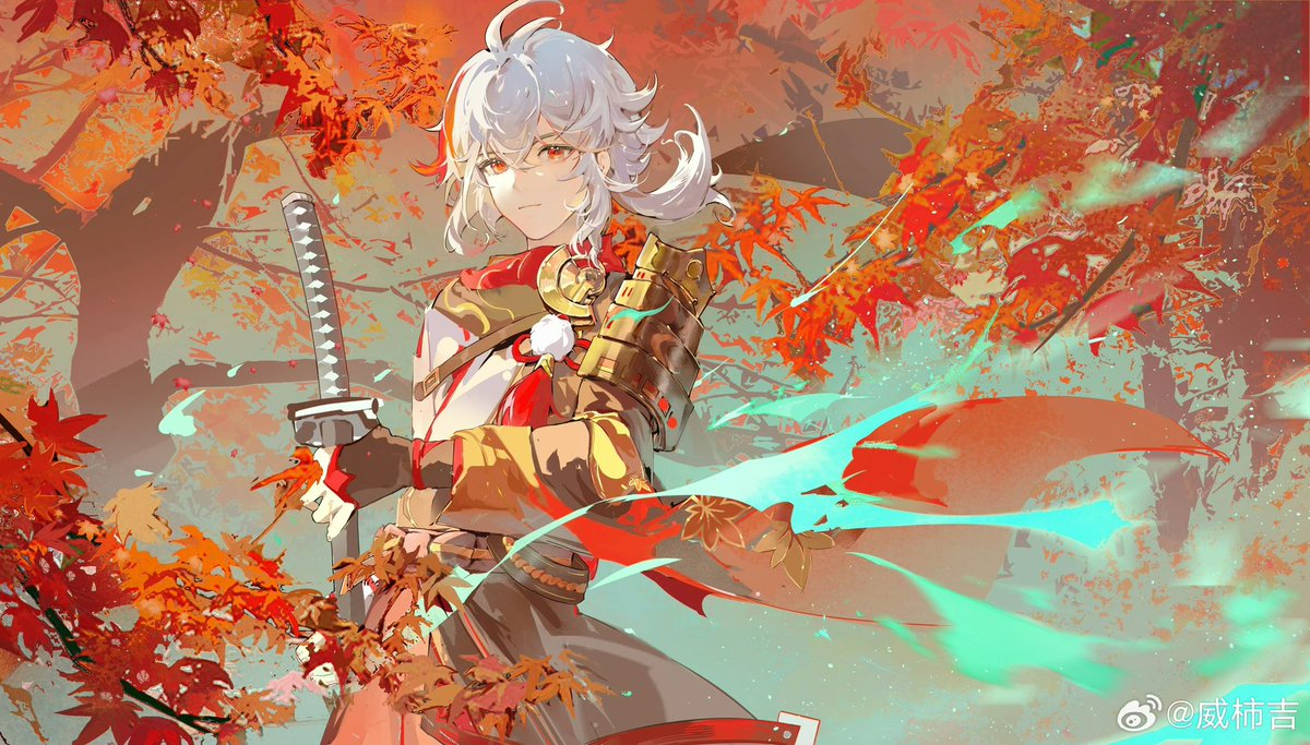 🍁

Artist：威柿吉
#原神 #楓原万葉 #Genshinlmpact #kazuha  #genshin