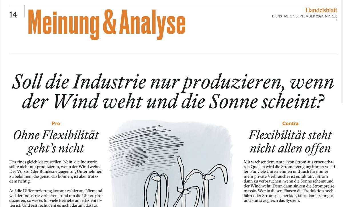Klaus MĂĽller (@klaus_mueller) on Twitter photo Leseempfehlung: (Auch) heute <a href="/Handelsblatt/">Handelsblatt</a> kaufen & die Pro- & Contra-Kommentare von <a href="/CatKrapp/">Catiana Krapp</a> & <a href="/KlaStrat/">Klaus Stratmann</a> lesen & sich seine eigene Meinung bilden. Die Ăśberschrift ist etwas polemisch, aber das Ringen um die richtigen #Industrienetzentgelte ist wichtig.
handelsblatt.com/meinung/kommen… Leseempfehlung: (Auch) heute <a href="/Handelsblatt/">Handelsblatt</a> kaufen & die Pro- & Contra-Kommentare von <a href="/CatKrapp/">Catiana Krapp</a> & <a href="/KlaStrat/">Klaus Stratmann</a> lesen & sich seine eigene Meinung bilden. Die Überschrift ist etwas polemisch, aber das Ringen um die richtigen #Industrienetzentgelte ist wichtig.
handelsblatt.com/meinung/kommen…