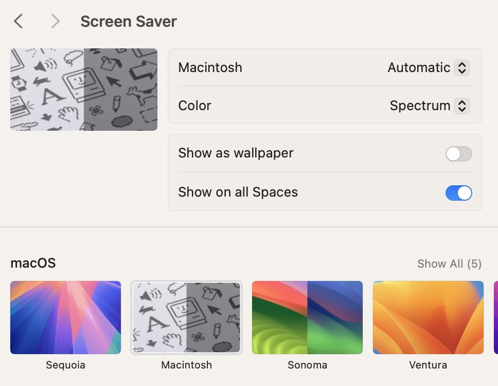 全部苹果设备都升级到新系统了，最喜欢的功能是这个屏保......
