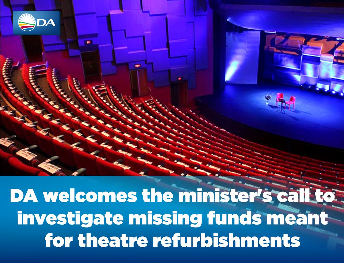 It is understood that the money was meant for purchasing the latest sound and lighting equipment and making general renovations to the Johannes Stegmann Theatre in Secunda.

Read more: mpumalanga.da.org.za/2024/09/da-wel…