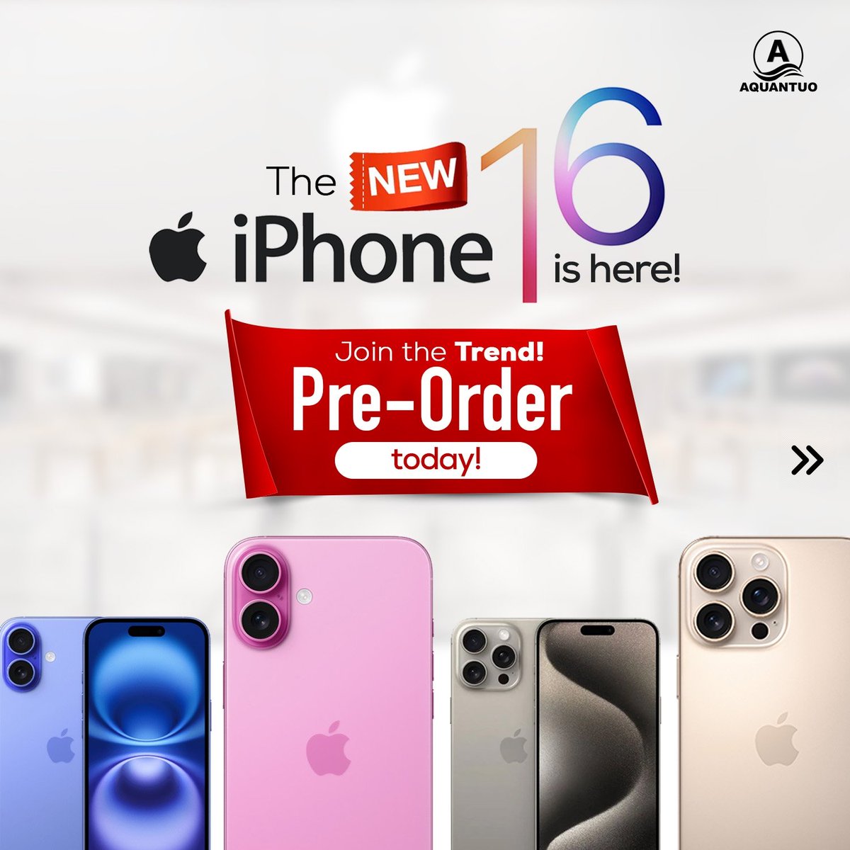 aquantuokenya's tweet image. The wait is over! 📱 The new iPhone 16 is finally here! 💃
Pre-order today and save money while at it using our Zero Sales Tax USA address. Trust Aquantuo to handle customs clearance as well. 🛩️ #JustShipIt #iPhone16ProMax #TechRelease #PreOrderNow #Aquantuo