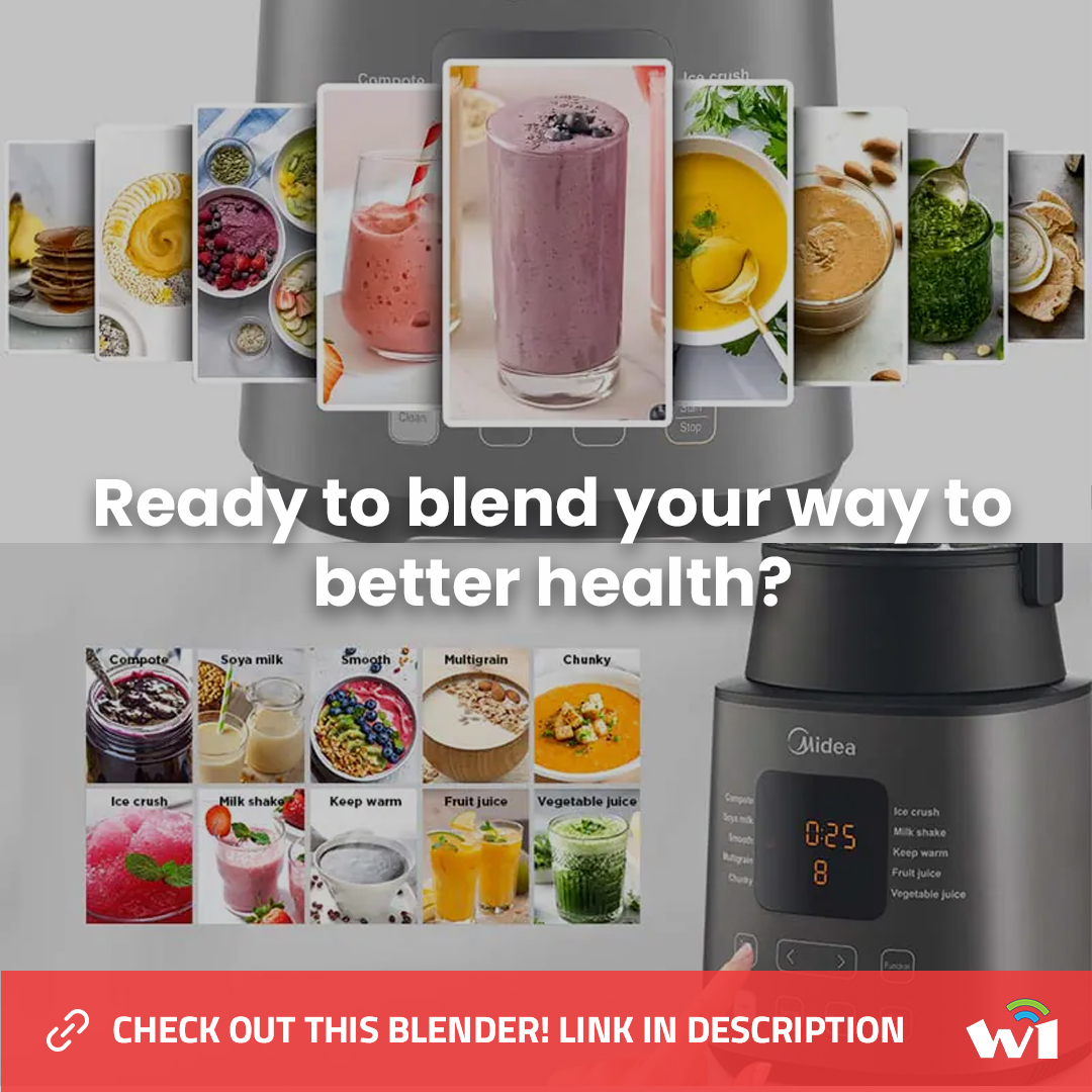 wireless1online's tweet image. Say hello to the smoothie game-changer! With this light yet powerful blender, you can whip up delicious, nutrient-packed smoothies that fuel your fitness journey and taste amazing. 

Check it out now: wireless1.com.au/news/post/smoo…

#SmoothieLife #HealthyLiving #MideaBlender