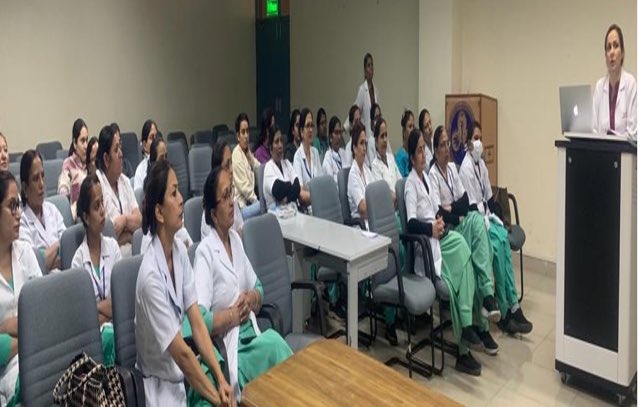 amritkaurbrar's tweet photo. “Many candles can be kindled from one candle without diminishing it”

Rekindling the spirit of team work and empowering nurses 
# pgi chd https://t.co/valONxQGiX