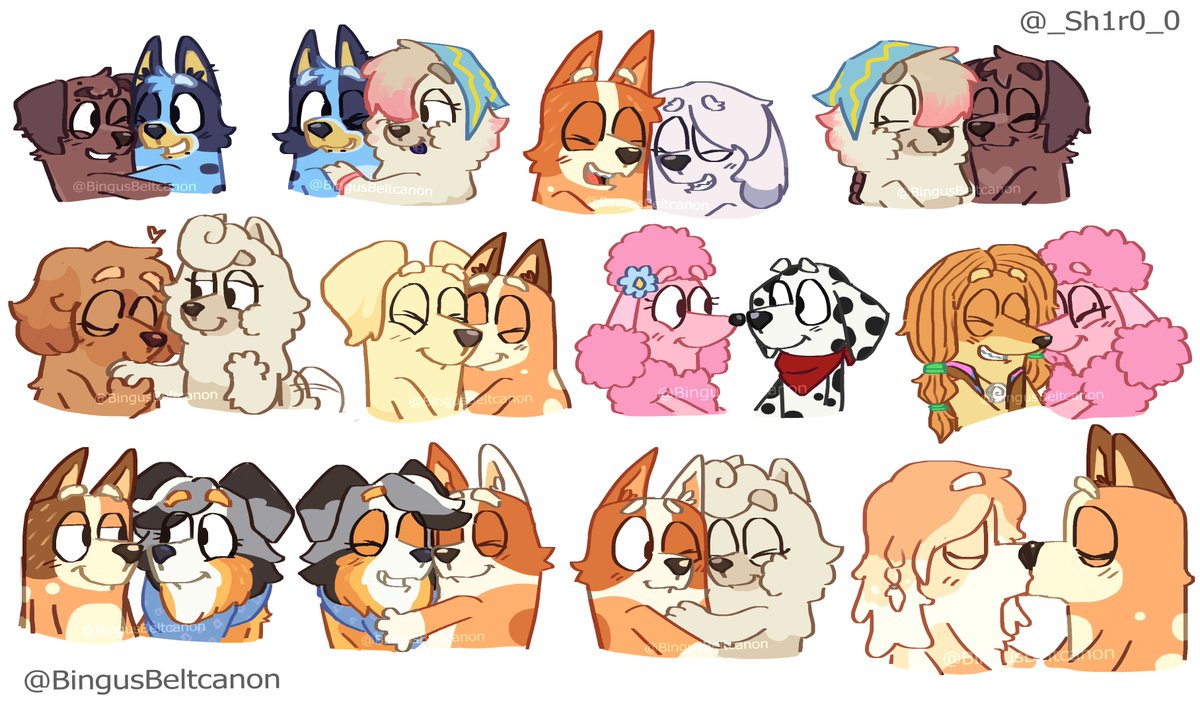 AngelicDoka's tweet photo. Girls loving girls! 
I drew all the ships yall told me:3
It's okay if you don't ship these characters, I just did this for fun bc personally I don't like shipping characters that much.
If you got any issues with this, just block me and move on! https://t.co/NwRkouUSmP