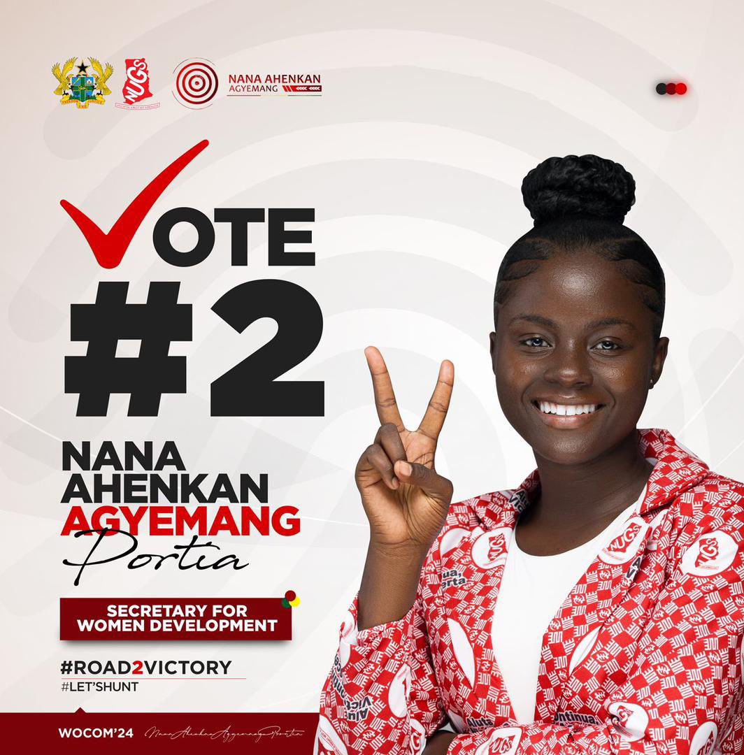 🇦🇹NANA AHENKAN 4 NUGS WOCOM 24🇦🇹

A VOTE FOR AHENKAN IS A VOTE FOR;
2️⃣ COMPETENCE
2️⃣ INTEGRITY
2️⃣ CONTINUITY OF GOOD WORKS
2️⃣ DEVELOPMENT IN NUGS
2️⃣ PROGRESS AND SELFLESSNESS 
A VOTE YOU CAN TRUST

                   road2️⃣victory
                    Let’s HUNT !

#2️⃣———#2️⃣———#2️⃣