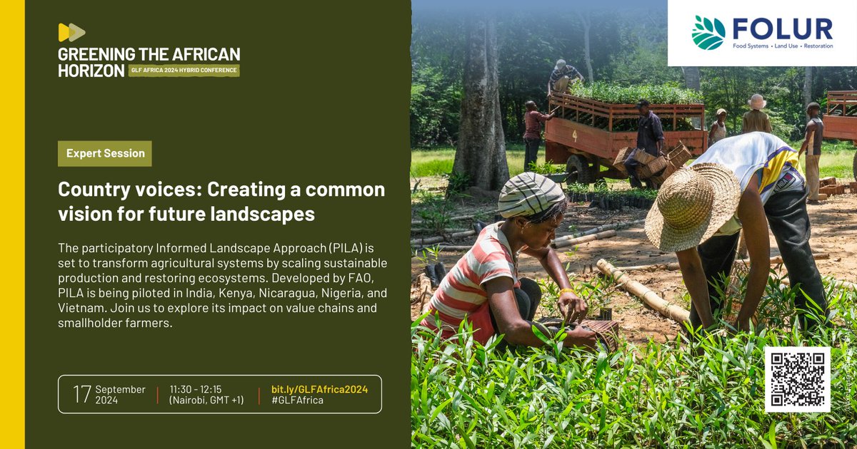 Global Landscapes Forum (GLF) tweet media