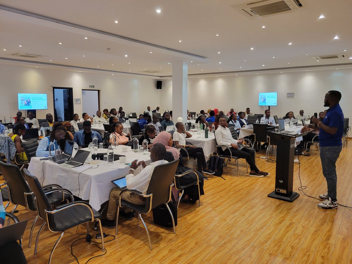 LCOYKenya2026's tweet photo. The wait is over! We're officially kicking off #LCOYKE2024 in Mombasa. Join us as we dive into Day 1 of LCOY focusing on #ClimateMobility and exploring solutions to climate induced challenges. 🌳🌍
#YouthinClimateAction
#KDMECC https://t.co/NSgAUlI9Xv
