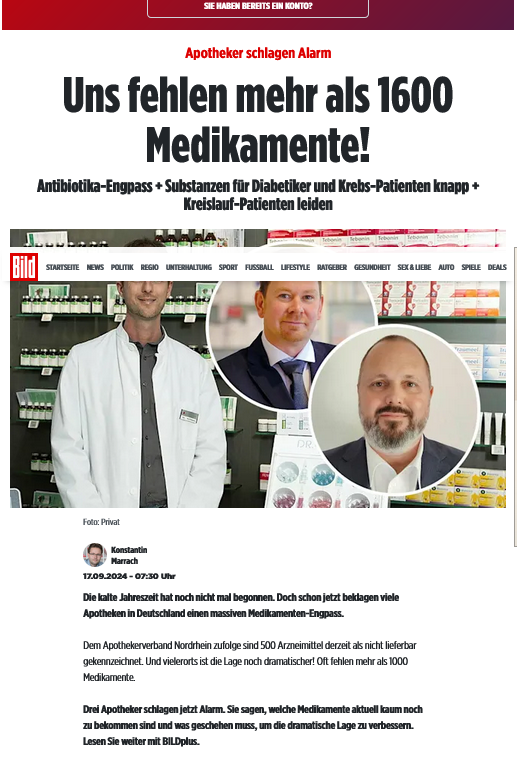 ThomasW18333381's tweet photo. Aber wir haben ein #eRezept, #DIGAs, eine milliardenteuere #Ti und bald eine #ePA mit #eMedikationsplan. Irre. https://t.co/HAO3aJOMcB