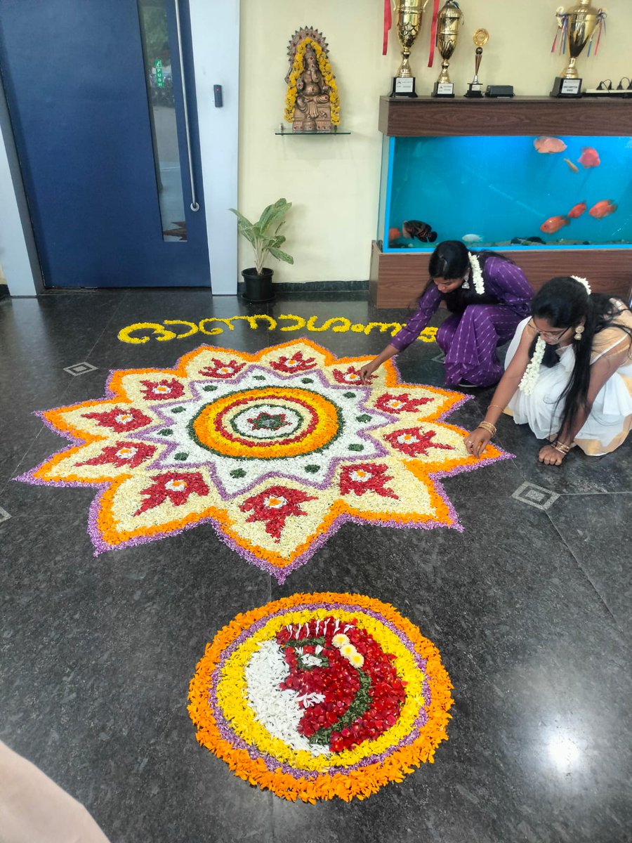 alldigitech's tweet image. We celebrated #Onam2024 in full spirit at our Chennai &amp;amp; Bengaluru offices with a Poo Kolam competition and a thrilling Tug of War! It was a perfect blend of tradition, fun, and team bonding. Thank you to all who made it special! Here's to more such celebrations! #Allsec