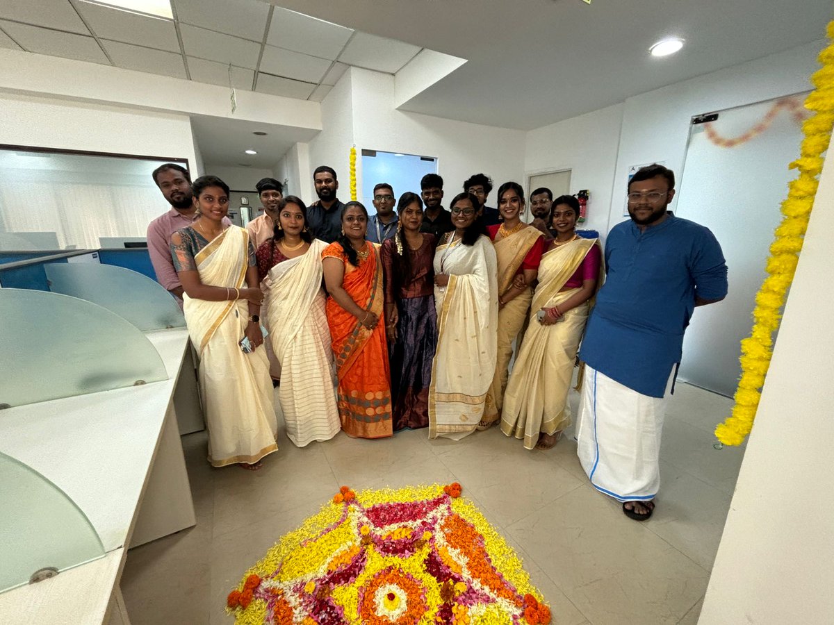 alldigitech's tweet image. We celebrated #Onam2024 in full spirit at our Chennai &amp;amp; Bengaluru offices with a Poo Kolam competition and a thrilling Tug of War! It was a perfect blend of tradition, fun, and team bonding. Thank you to all who made it special! Here's to more such celebrations! #Allsec
